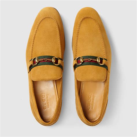 gucci's horsebit loafers|Gucci Horsebit suede web loafer.